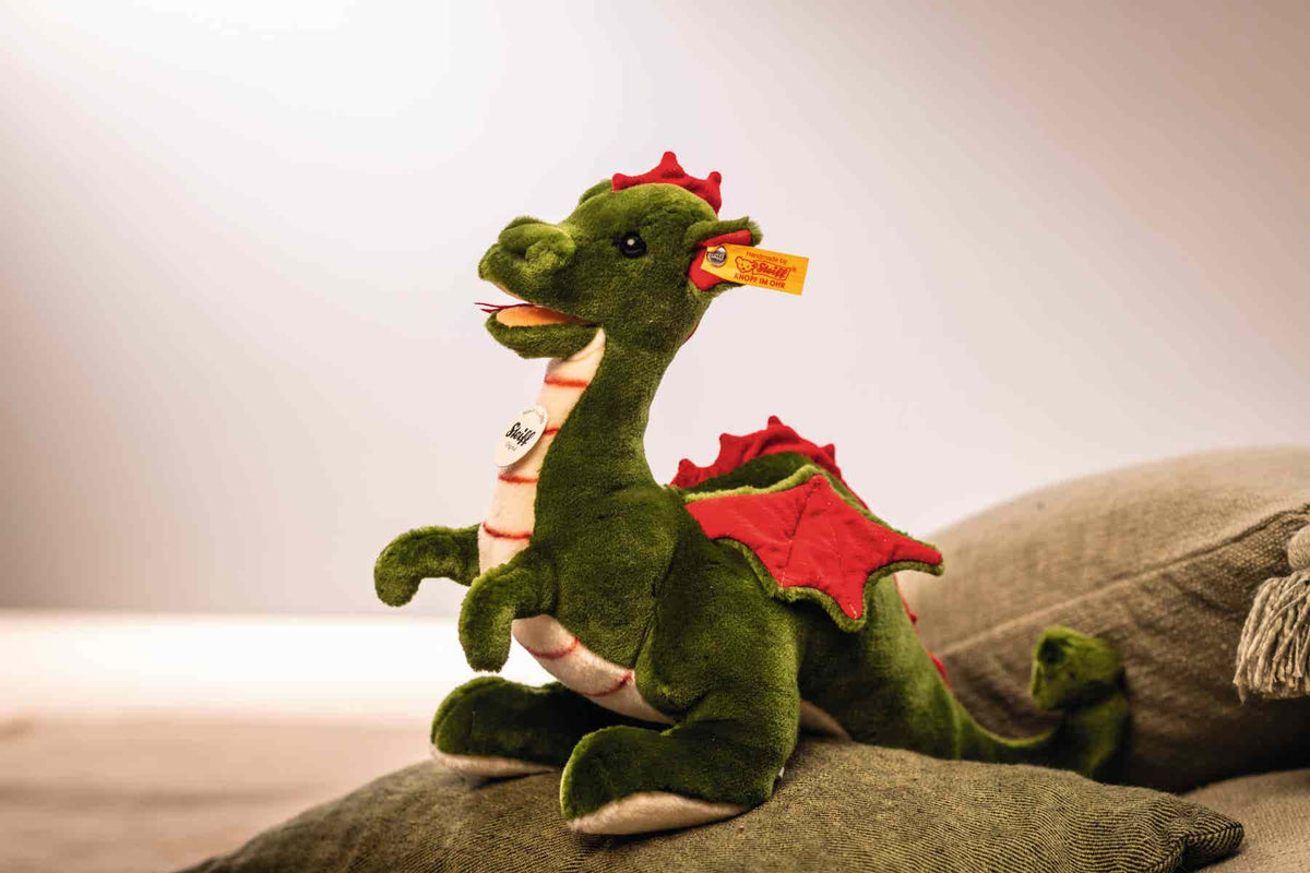 美品 Steiff Rocky Drache 32cm Steiff Hong Kong | Rocky Dragon 32 cm