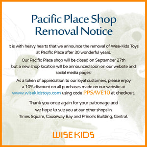 Pacific Place Shop Closure Announcement - Thank You for Your Support ❤️‍🩹
