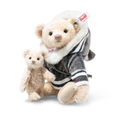 Mama Teddy Bear with Baby (23 cm)