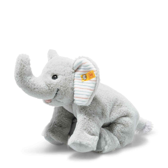 Soft Cuddly Friends Floppy Trampili Elephant, Light Grey (20 cm)